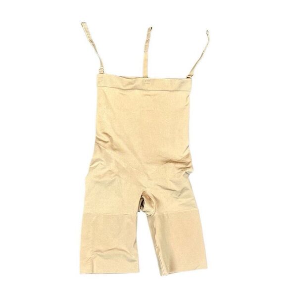 Spanx By Sara Blakely Tan High Waist Body Shapewear Small - Picture 1 of 6